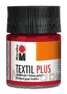 Textil plus - Karminrot 032, 50 ml, 1 St.