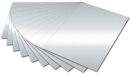 Fotokarton - 50 x 70 cm, silber glänzend, 10 St.
