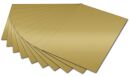Fotokarton - 50 x 70 cm, gold glänzend, 10 St.