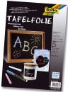 Tafelfolie - 23 x 33 cm, selbstklebend, schwarz, 1 St.