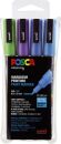 Marker - 0,9 - 1,3 mm, 4er Set Glitter sortiert, 1 St.
