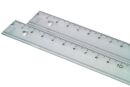 Lineal Kunststoff - 30 cm, glasklar, 1 St.