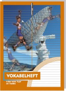 Vokabelheft - A4, 32 Blatt, 1 Trennlinie, 1 St.
