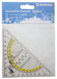 Geometrie-Dreieck Flexi - 16 cm, flexibel, 1 St.