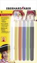 Schminkstifte-Set - drehbar, 6 Farben sortiert, 1 St.