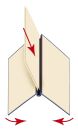 Klemmbinder - A4, 150 Blatt, Karton, blau, 1 St.