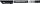 Fineliner mit gefederter Spitze - SENSOR M - medium - Einzelstift - schwarz, 1 St.