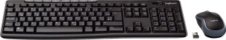 Tastatur + Maus MK270 Wireless Optisch - schwarz, 1 St.