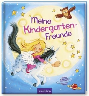 Meine Kindergarten-Freunde Einhorn - 64 illustrierte Seiten mit Gitter-Effekt, 20 x 21,5 cm, 1 St.