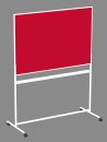 POV® Zweiflächentafel Textilbezug 150 x 100 cm beige rot