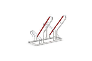 Fahrrad-Anlehnparker 2502 XBF, 2 Einstellplätze, verzinkt