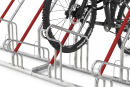 Fahrrad-Anlehnparker 2502 XBF, 2 Einstellplätze, verzinkt