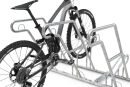 Fahrrad-Anlehnparker 2604 XBF, 4 Einstellplätze, verzinkt