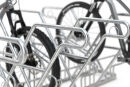 Fahrrad-Anlehnparker 2614 XBF, 4 Einstellplätze, zweiseitig