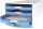 Schubladenbox IMPULS - A4/C4, 4 offene Schubladen, weiß/hellblau, 1 St.