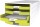 Schubladenbox IMPULS - A4/C4, 4 offene Schubladen, weiß/lemon, 1 St.