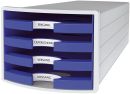 Schubladenbox IMPULS - A4/C4, 4 offene Schubladen,...