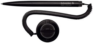 Kugelschreiber Klick-Fix-Pen - M, schwarz (dokumentenecht), schwarz, 1 St.