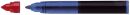 Rollerpatrone One Change - 0,6 mm, rot (dokumentenecht), 5er Schachtel, 1 St.