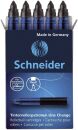 Rollerpatrone One Change - 0,6 mm, schwarz (dokumentenecht), 5er Schachtel, 1 St.
