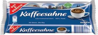Kaffeesahne 10% - 20 Portionen à 10 g, 1 St.
