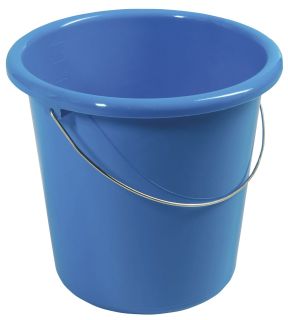 Eimer - Plastik, rund, 10 Liter, blau, 1 St.