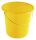 Eimer - Plastik, rund, 10 Liter, gelb, 1 St.