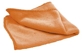 Reinigungstuch - Mikrofaser 40 x 40 cm, orange, 1 St.