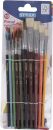 Pinselset - 6 Haar- und 4 Borstenpinsel, 1 VPE