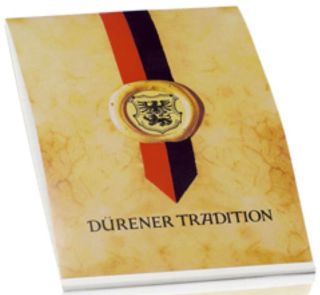 Briefblock Dürener Tradition - A5, 50 Blatt, weiß, satiniert, 1 St.
