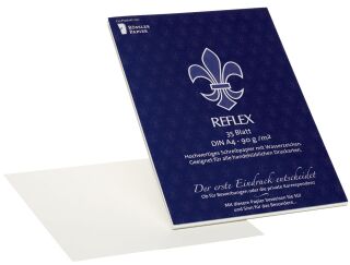 Reflex Korrespondenzpapier - DIN A4, weiß, 35 Blatt, 1 St.