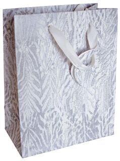 Geschenktragetasche beflockt - 18 x 23 x 10 cm, 6 St.