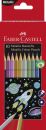 Buntstift - 10 Farben metallic, 1 St.