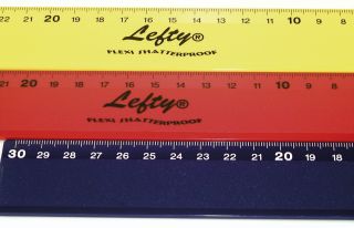 Lineal Flexi-Lefty - 30 cm, sortiert, 5 St.