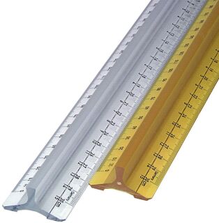 Lineal Plastik mit Griff - 30 cm, 1 St.