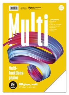Multifunktionspapier 7X PLUS - A4, 80 g/qm, weiß, 80 Blatt, 1 St.
