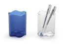 Stifteköcher TREND - 80 x 102 mm, transparent blau, 1 St.