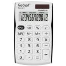 Rebell SHC312 BK Taschenrechner weiß/schwarz