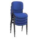 Nowy Styl Besucherstühle Iso ISO BLACK 1.3 C06 blau...