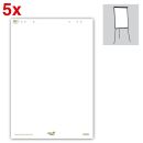 Ursus® Flipchart-Papier Green blanko 68,0 x 99,0 cm,...
