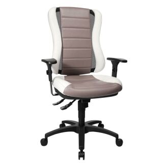 Topstar Bürostuhl Head Point RS, HE300 S033 Stoff weiß, Gestell schwarz