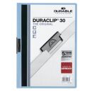 DURABLE Klemmhefter DURACLIP hellblau, 25 St.