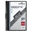 DURABLE Klemmhefter DURACLIP schwarz, 25 St.