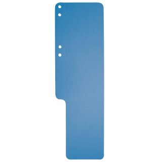 Exacompta Aktenschwänze blau, 100 St.