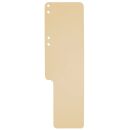 Exacompta Aktenschwänze chamois, 100 St.