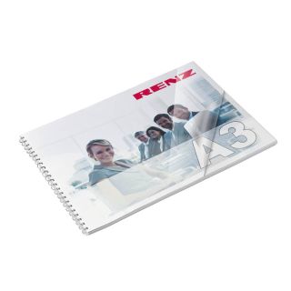 RENZ Deckfolien für Bindemappen transparent, DIN A3 0,2 mm, 100 St.