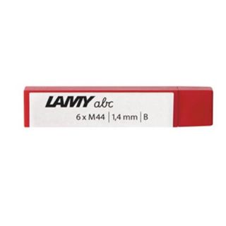 LAMY M 44 Bleistiftminen schwarz B 1,4 mm, 6 St.