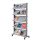 PAPERFLOW Prospektregal silber DIN A4 85,5 x 38,5 x 167,5 cm, 1 St.