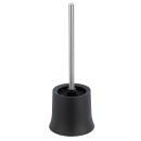 WENKO WC-Garnitur Basic schwarz Kunststoff, 1 St.