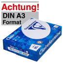 Clairefontaine Kopierpapier Clairalfa DIN A3 90 g/qm 500...